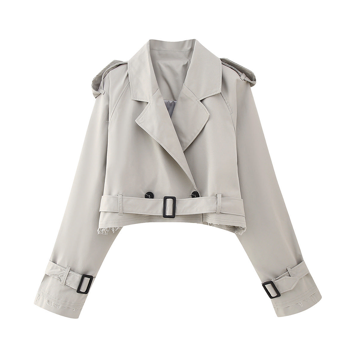 Damernas Trenchcoat i Klassisk Stil 7
