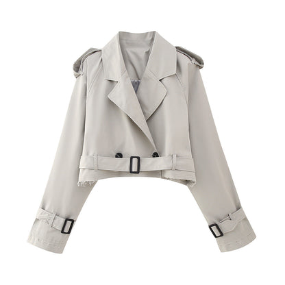 Damernas Trenchcoat i Klassisk Stil 7