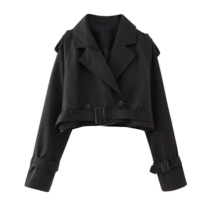 Damernas Trenchcoat i Klassisk Stil 8