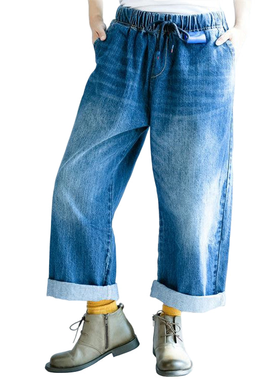 Damernas Vida Benbyxor med Elastisk Midja 0