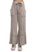 Damernas Vida Byxor i Mineraltvättad Terry Knit 0