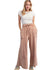 Damernas Vida Byxor i Terry Knit Mineralvaskad 0