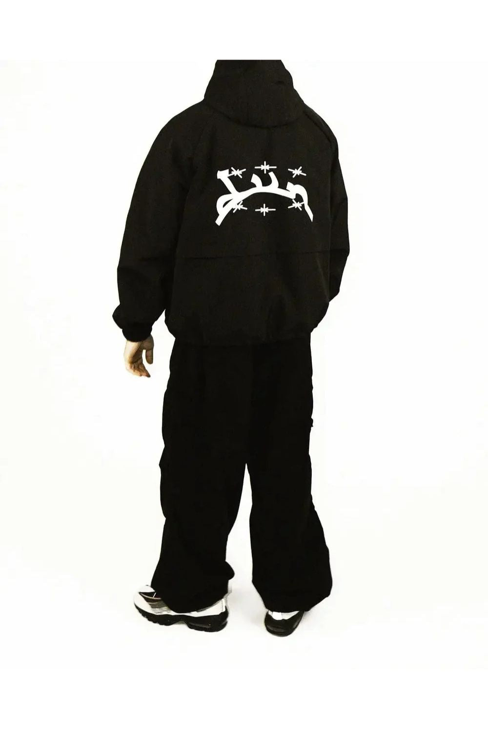 Damernas Vindjacka Med Huva Avslappnad Stil 5