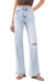 Damernas Vintage Super Hög Midja Flared Jeans 0
