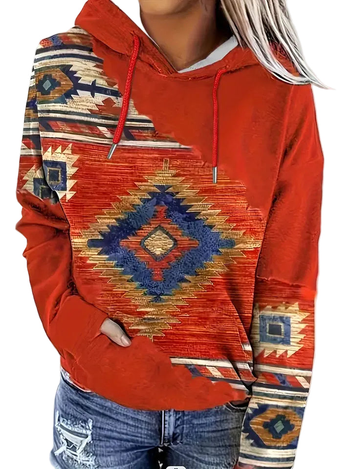 Damers Långärmad Tröja med Huva 0