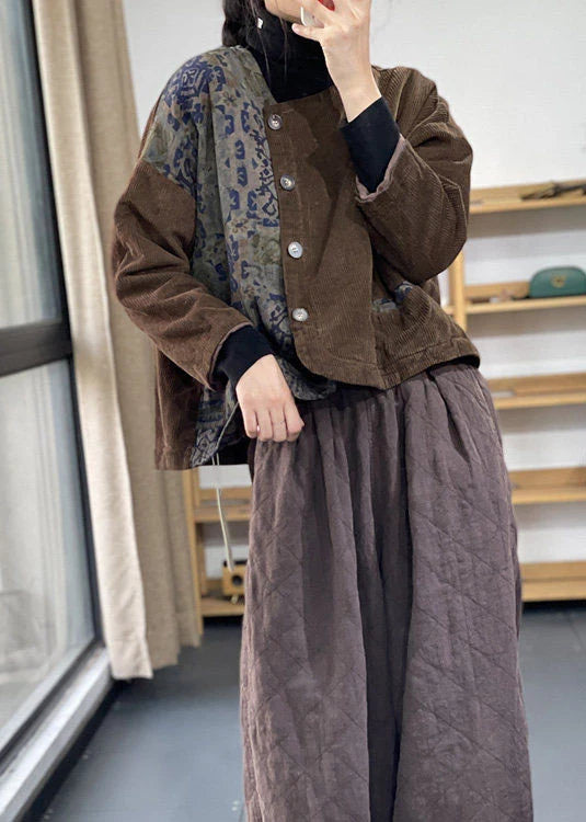 Damjacka Asymmetrisk Patchwork Stil 3