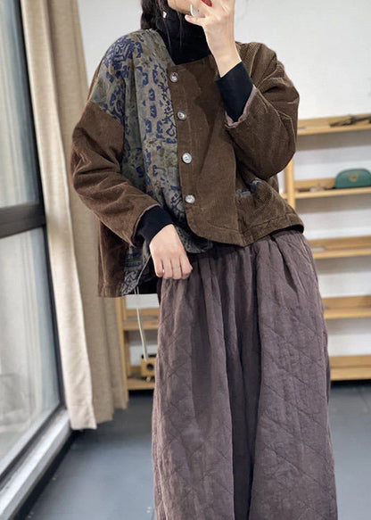 Damjacka Asymmetrisk Patchwork Stil 3