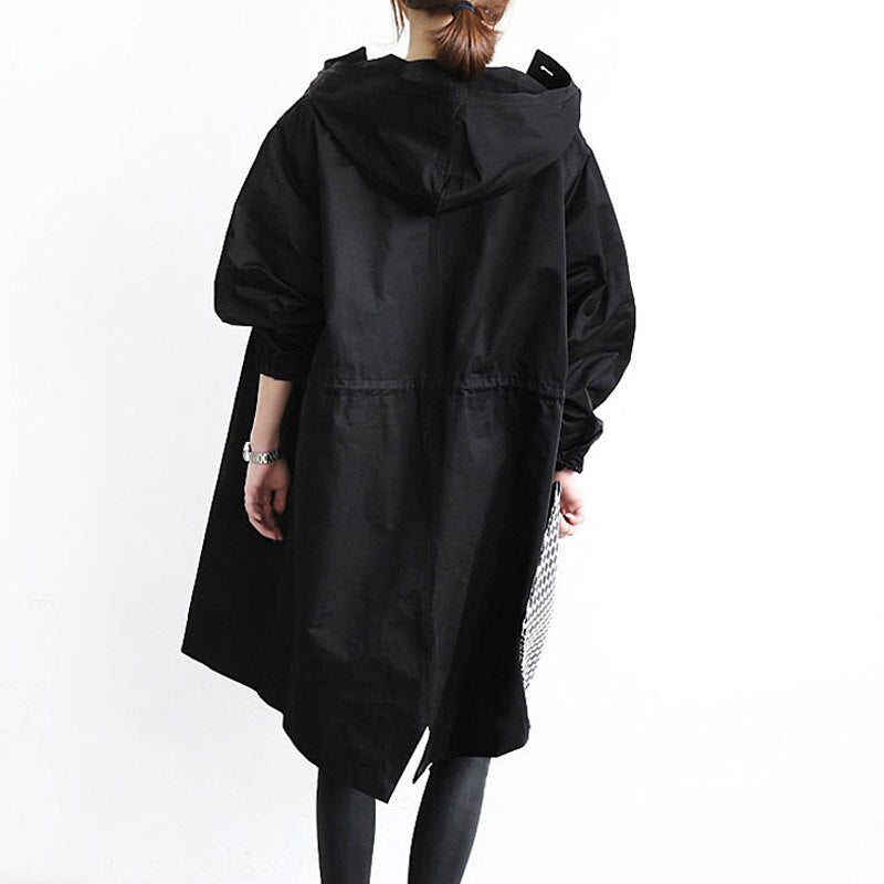 Damjacka Vattentät Trenchcoat Modern Design för Vardagsbruk 7