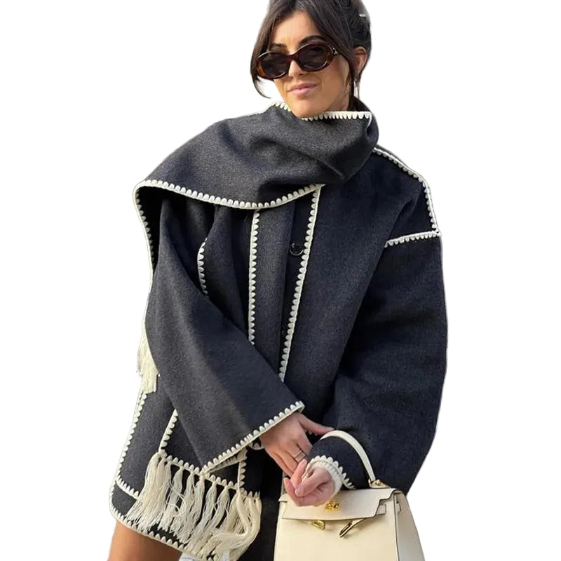 Damjacka med Skandinavisk Design 0