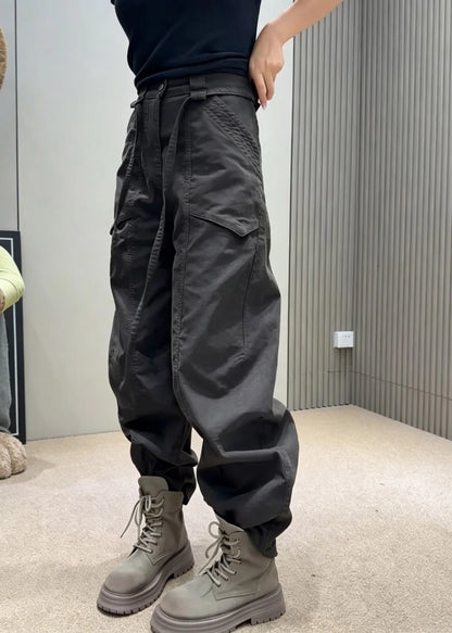 Damjeans med knytmidja och boho-chokladfickor 3