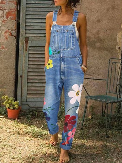 Damjumpsuit i denimstil 2
