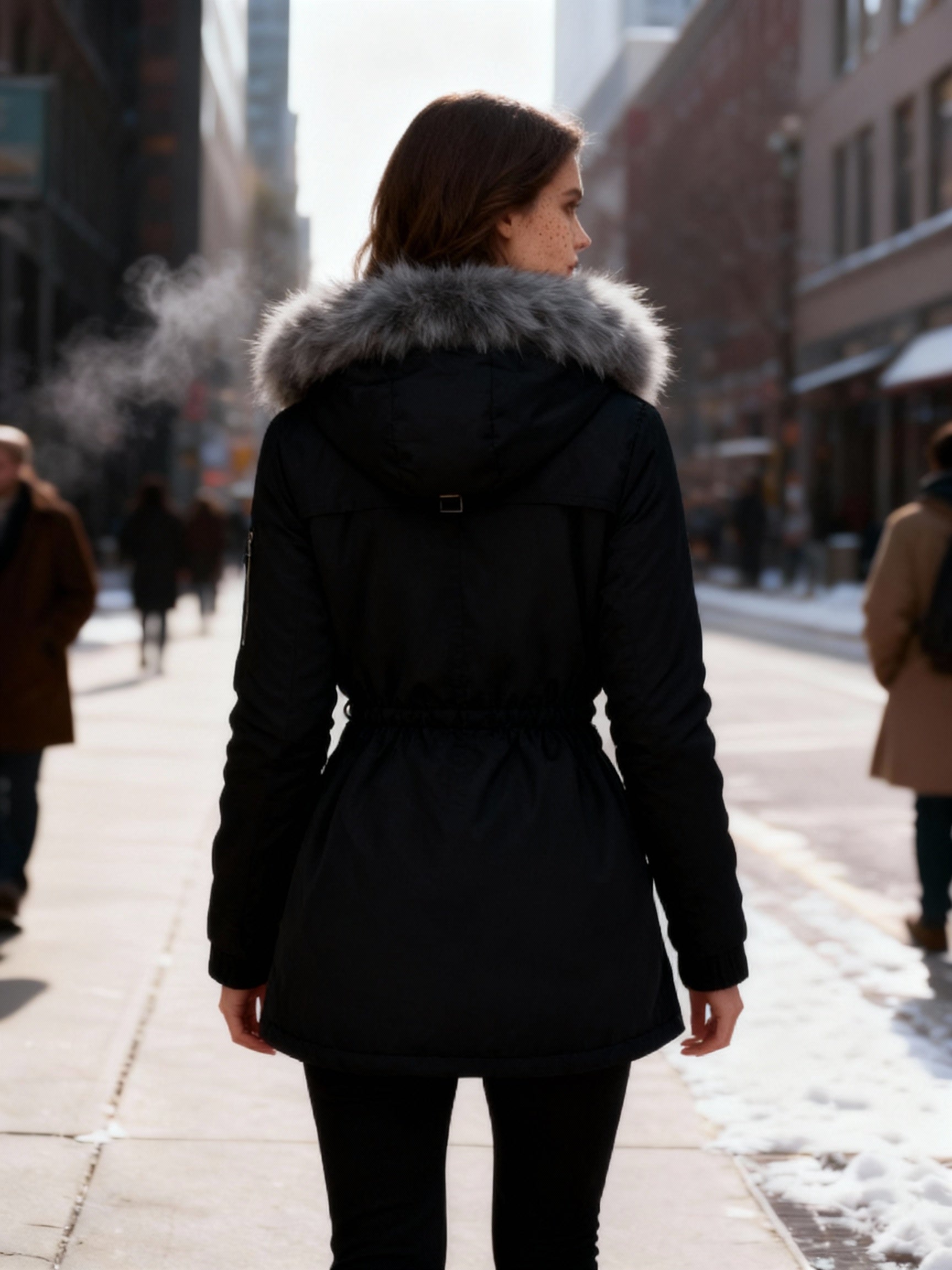 Damkappa för Vinter med Elegant Design 2