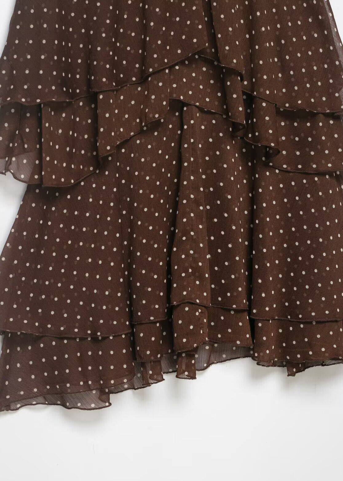 Damklänning Mini Halterneck Layered 4