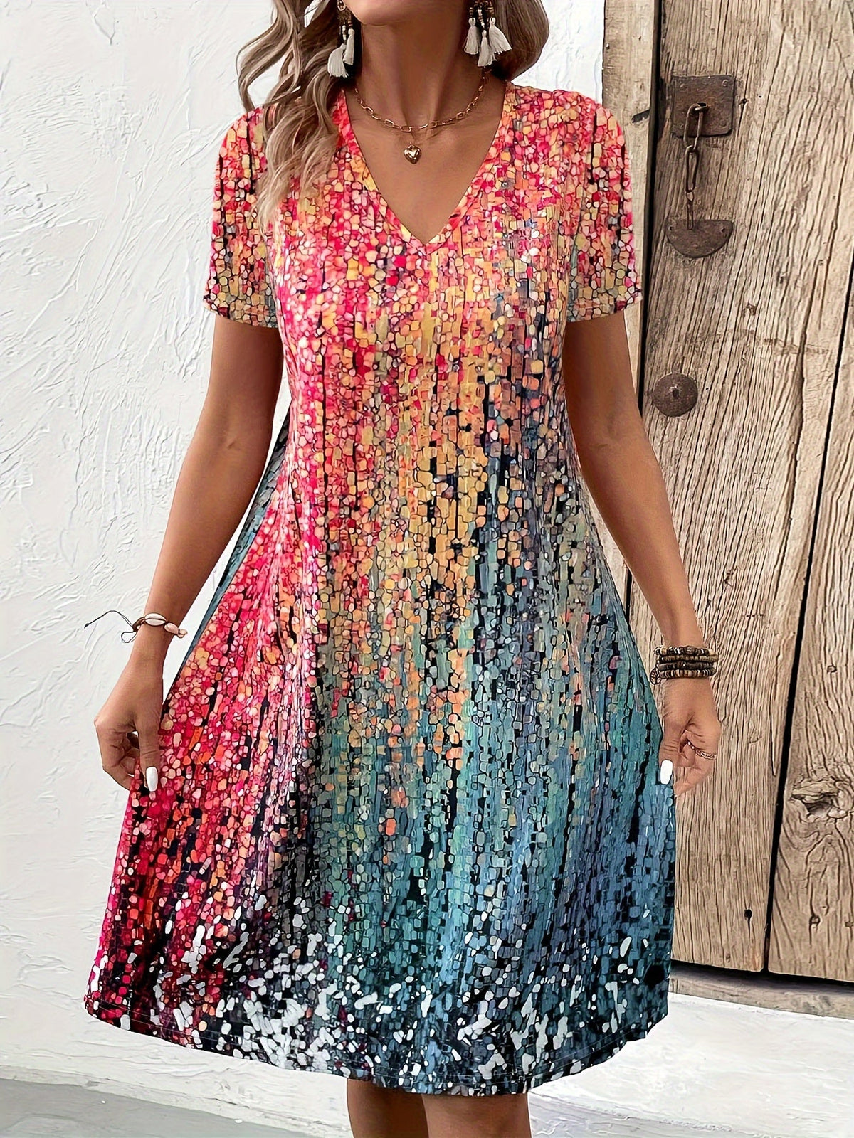 Damklänning Modern Stil 3