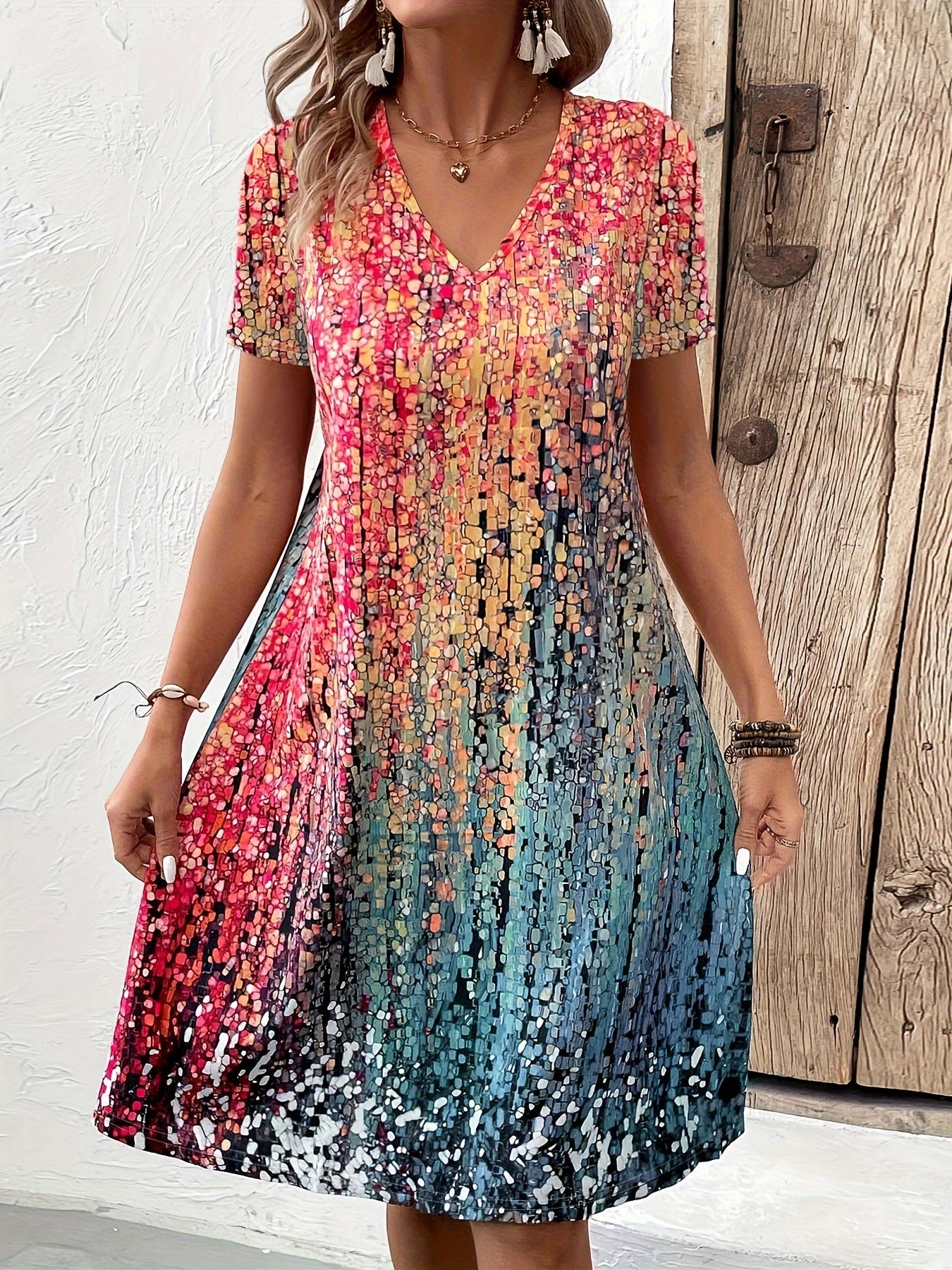 Damklänning Modern Stil 3