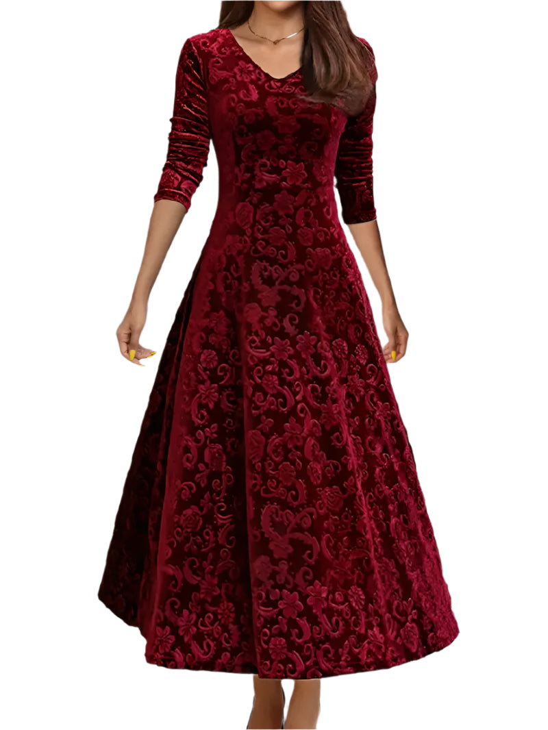 Damklänning Modern Stil Komfort 0