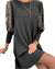 Damklänning Modern Stil Lyxigt Material 0