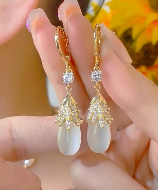 Damörhängen med Cat's Eye och Zircon Detaljer 3