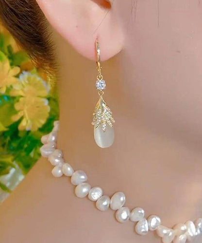 Damörhängen med Cat's Eye och Zircon Detaljer 4