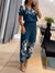 Damset Modern Stil med Matchande Topp och Byxor 5