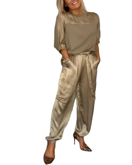 Damset med Tidlös Stil Koordinerad Look 0