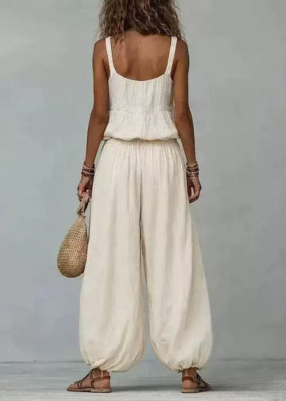 Damset med V-hals och Dragsko Boho-Stil 4