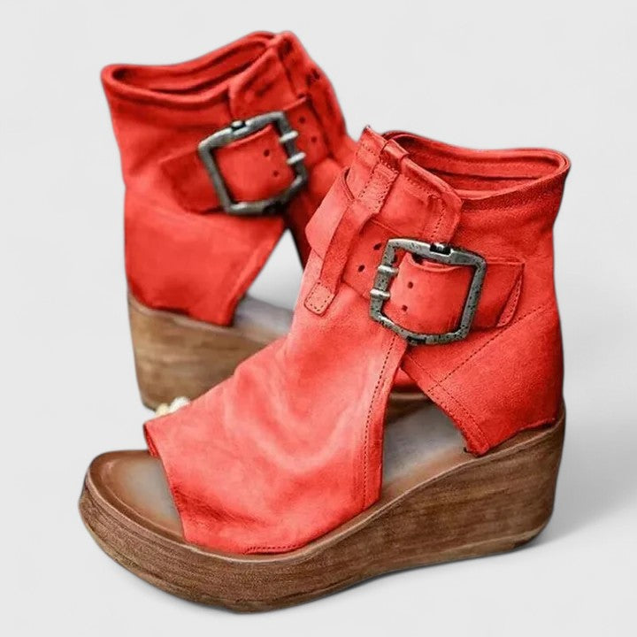 Damskor Slip-On Loafers Wedge Design 0