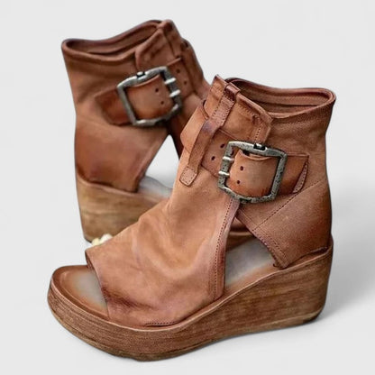 Damskor Slip-On Loafers Wedge Design 1