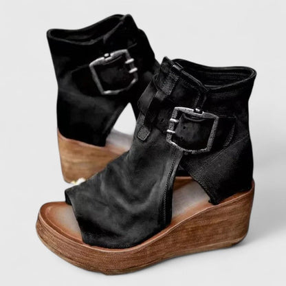 Damskor Slip-On Loafers Wedge Design 2