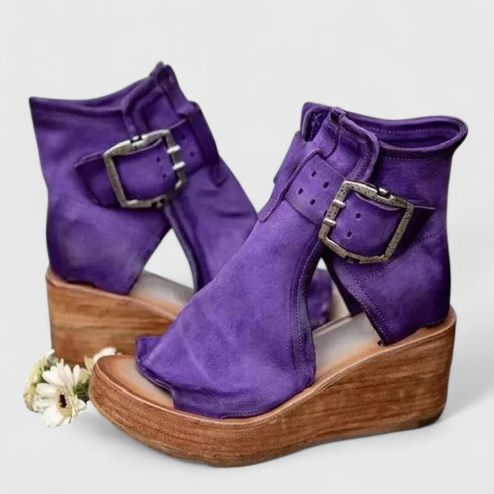 Damskor Slip-On Loafers Wedge Design 3