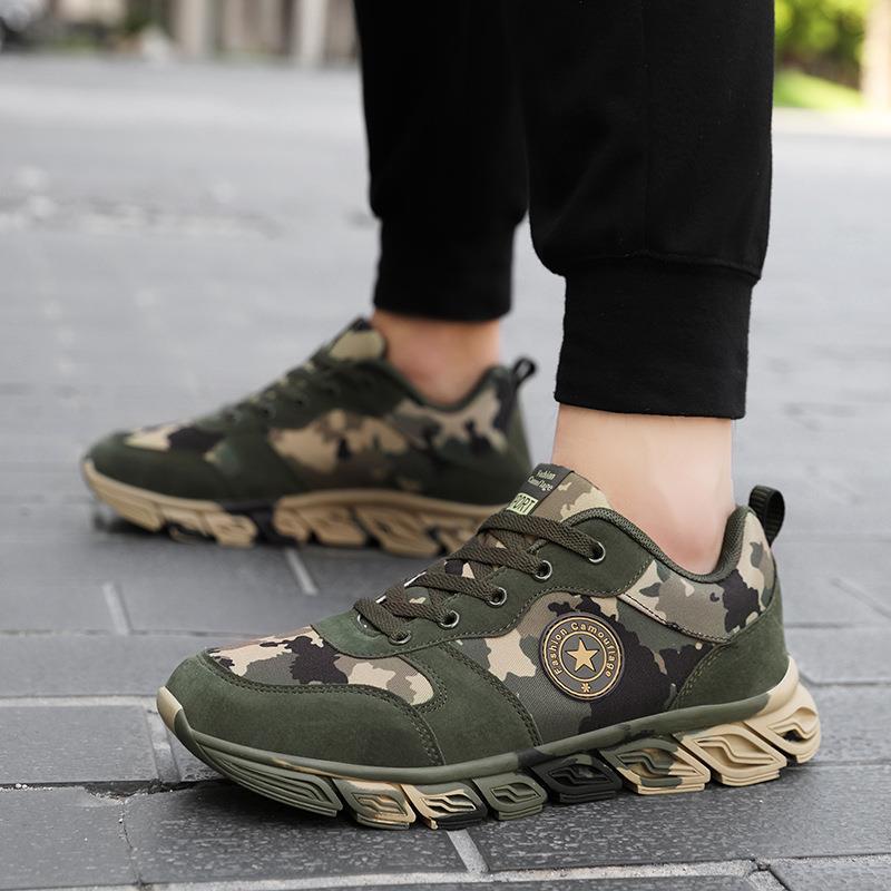 Damskor Sneakers Kamouflagemönster Sportig Stil 1