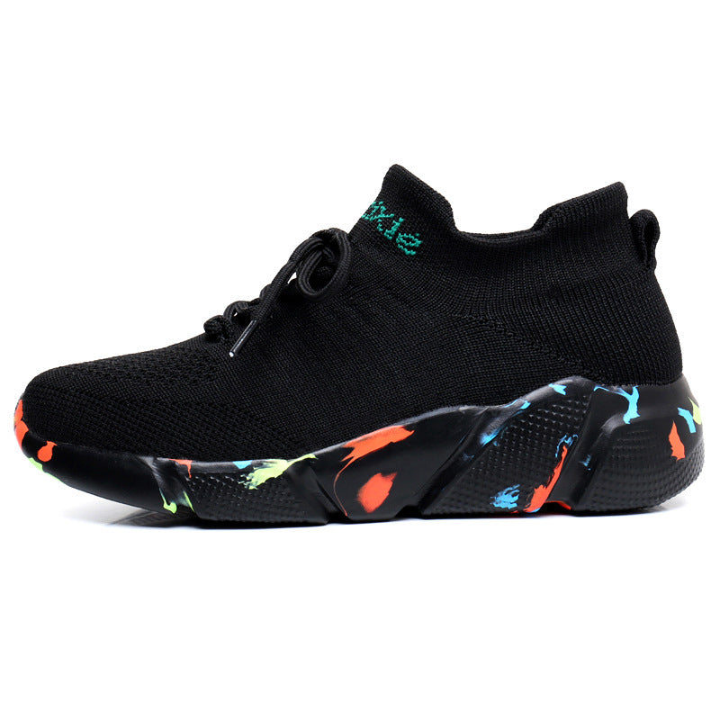 Damskor Sneakers med Dynamisk Färgdesign 10