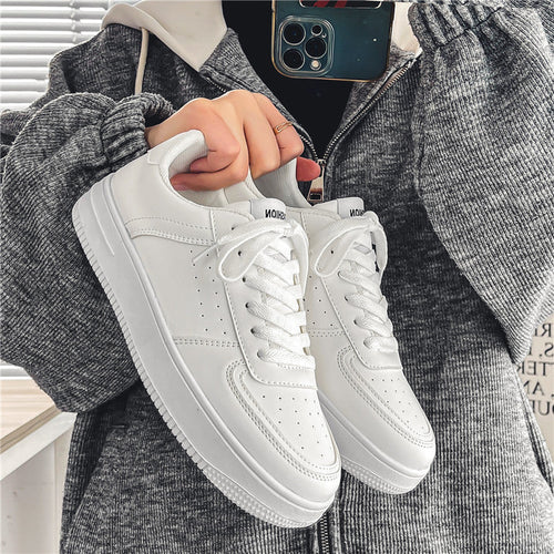 Damsneakers Klassisk Design med Andningsbar Ytstruktur 0