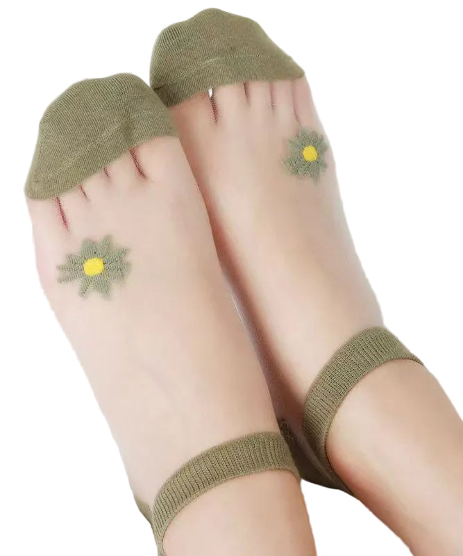 Damstrumpor Tunna Mid-Calf Andningsbara 1