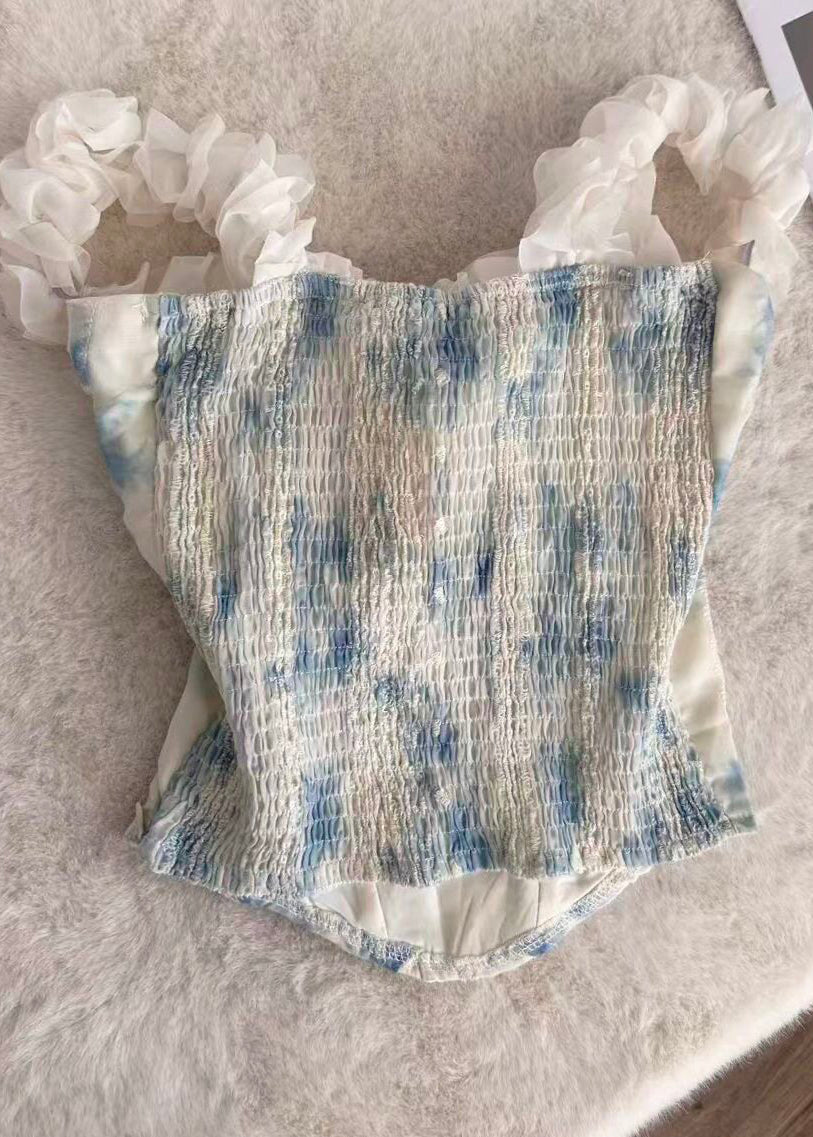 Damtop Volang Tie Dye Sommarstil 1