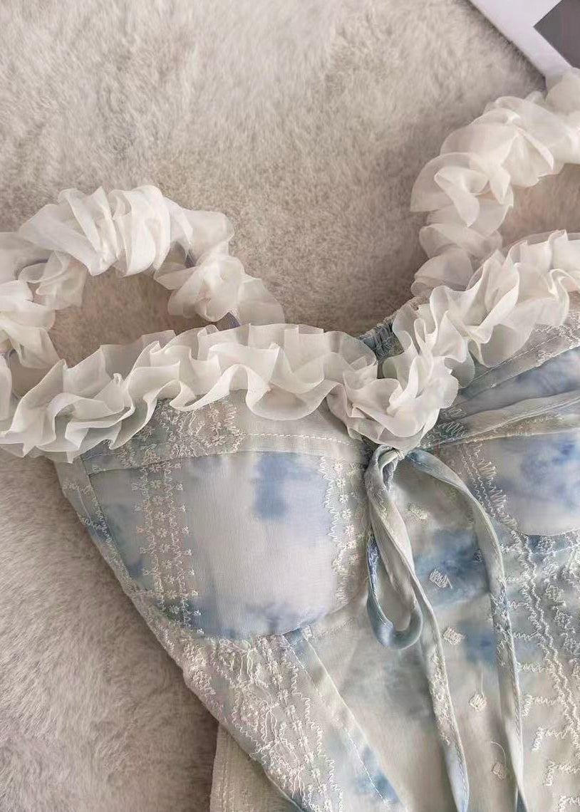 Damtop Volang Tie Dye Sommarstil 2