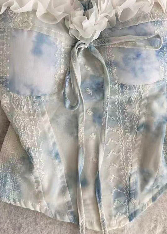Damtop Volang Tie Dye Sommarstil 3