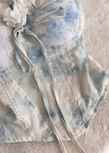 Damtop Volang Tie Dye Sommarstil 4