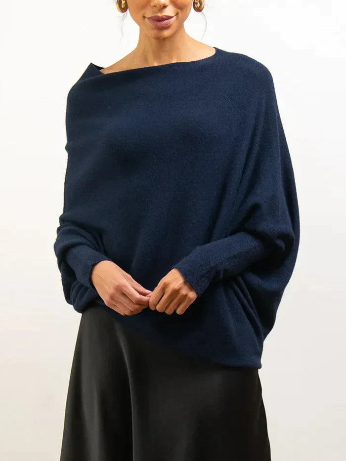Damtröja Asymmetrisk Draperad 6