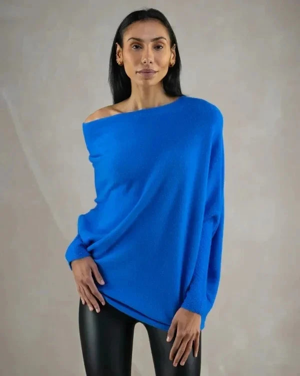 Damtröja Asymmetrisk Draperad 7