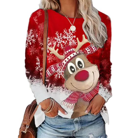 Damtröja med Julmotiv 0