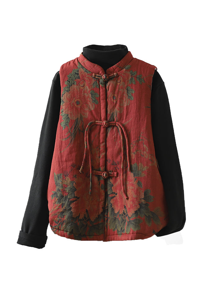 Damväst i Vintage Stil med Fringed Mönster 4