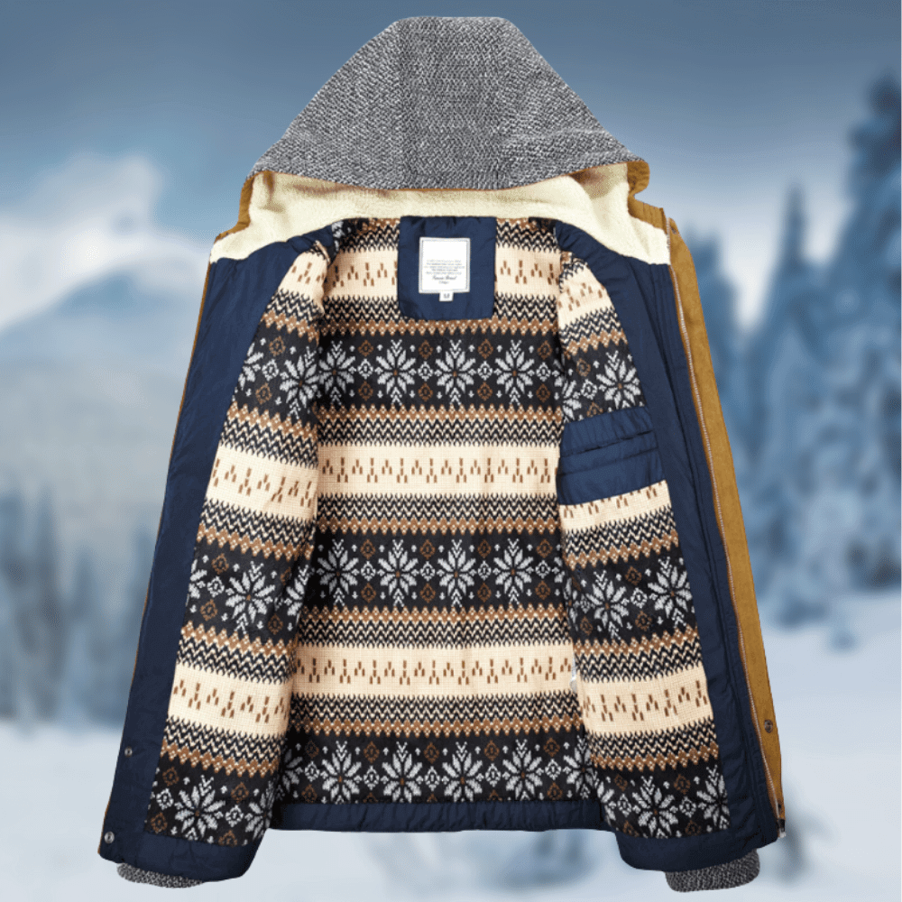 Damjacka Elegant Varm Polyester Bomull-4