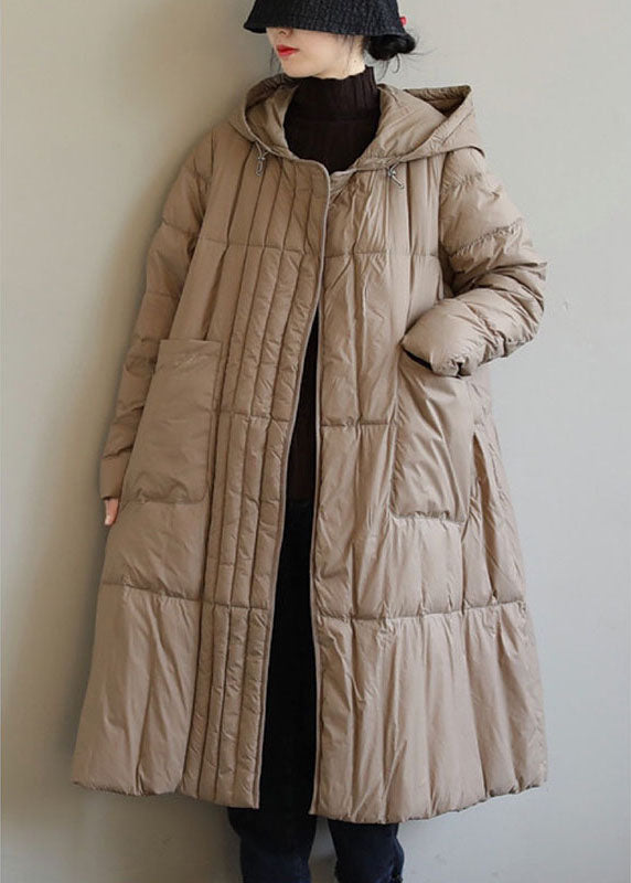 Dunjacka Dam Boho Stil Lösa Fickor Värmande Design 1
