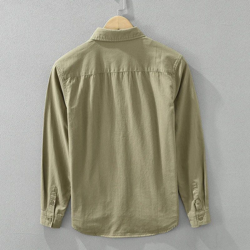 Herrskjorta Casual Stil Mjuk Material för Män 4