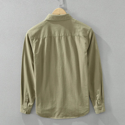Herrskjorta Casual Stil Mjuk Material för Män 4