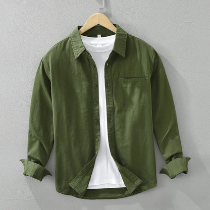 Herrskjorta Casual Stil Mjuk Material för Män 2