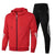 Variant image for Herr Träningsdräkt Modern Design Polyester Elastan-6