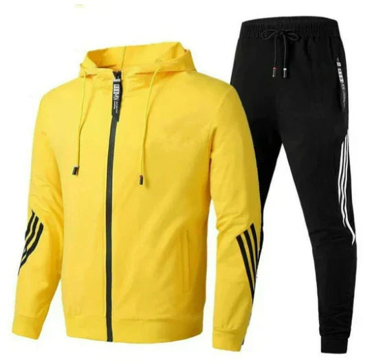 Herr Träningsdräkt Modern Design Polyester Elastan-1