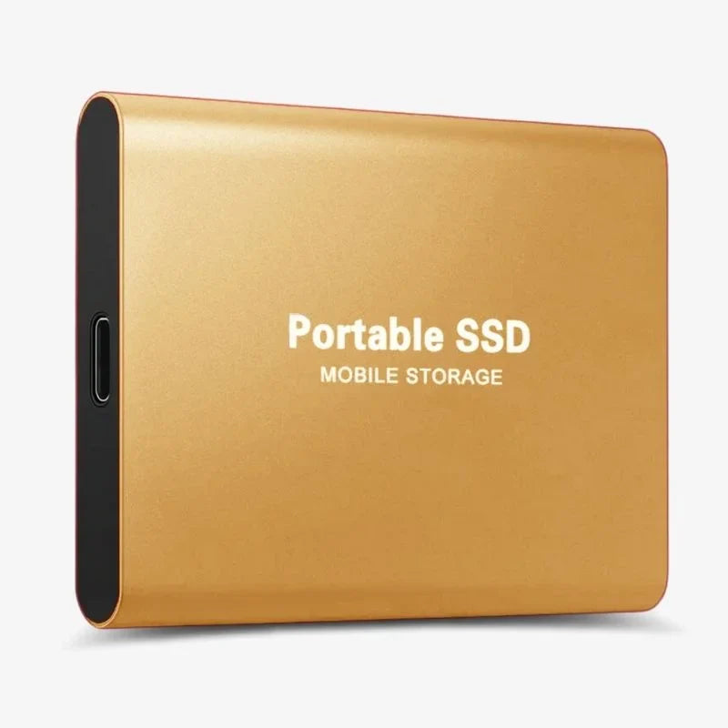 Extern SSD-disk i aluminium med hög hastighet 2